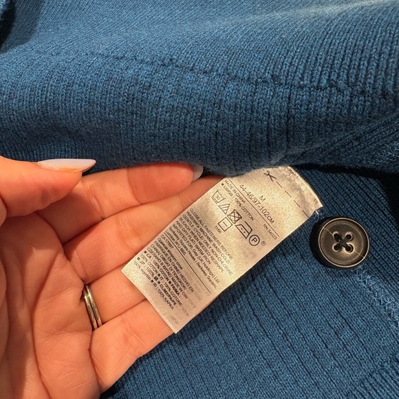 Banana Republic Men’s Henley Pull-over Sweater 100% Cotton Size Medium - Picture 6 of 6